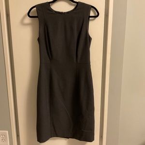 Calvin Klein Grey Work Dress